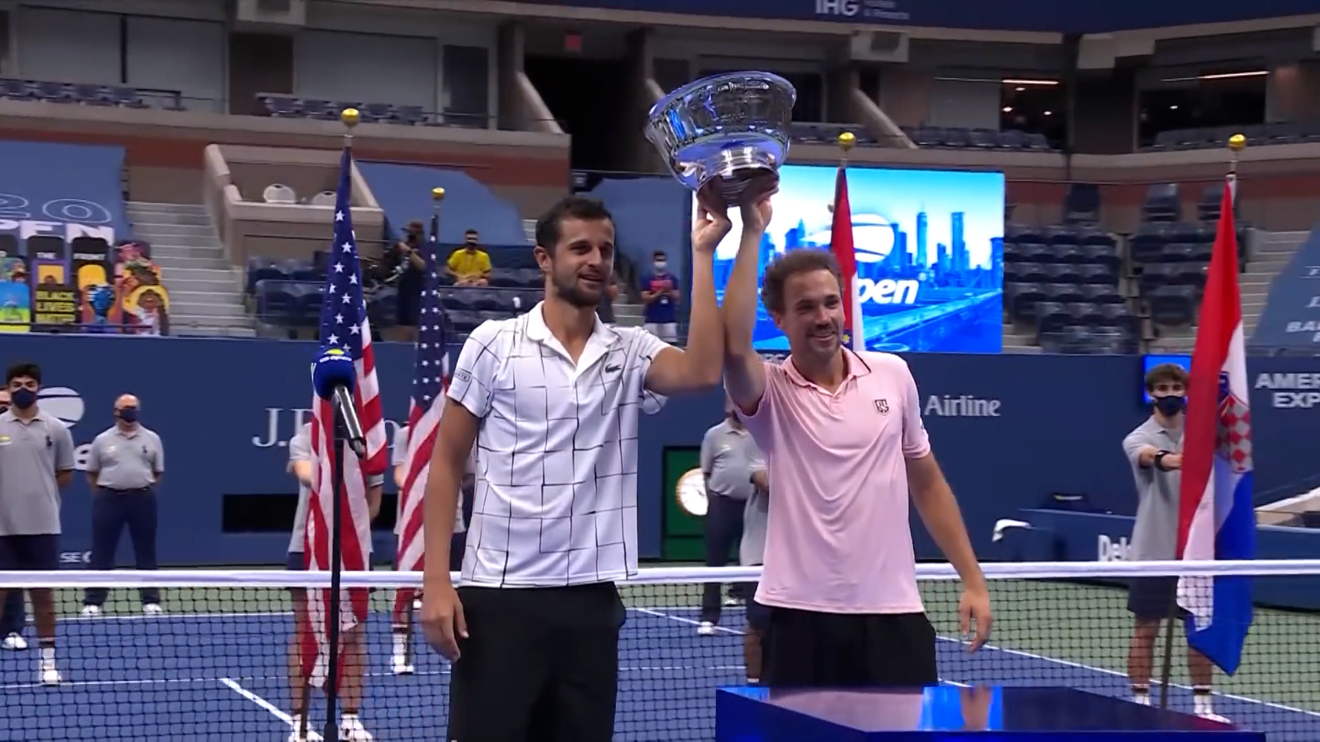 US Open 2020 Men’s Doubles Final: Koolhof/Mektic vs Pavic/Soares