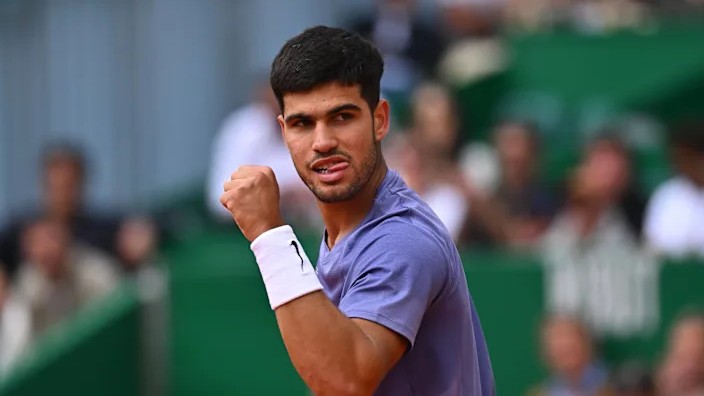 Alcaraz Survives Fils Scare to Reach Monte-Carlo Semi-Finals