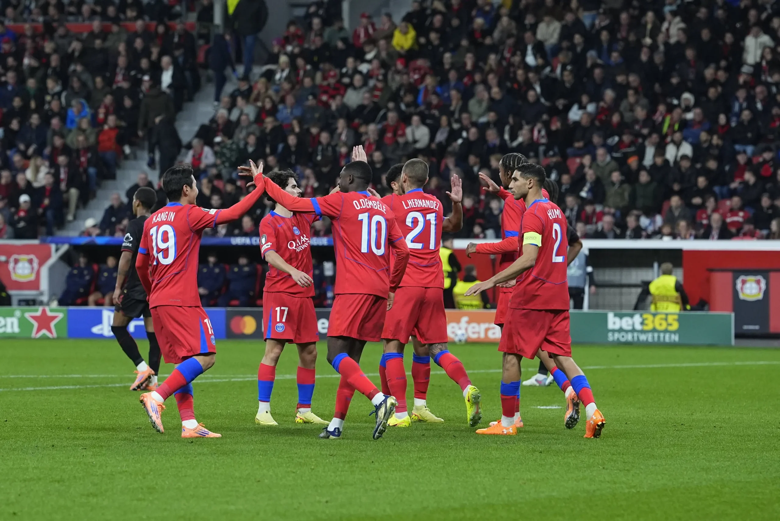 Ruthless PSG Crush Leverkusen 7-2 in Champions League Goal Fes