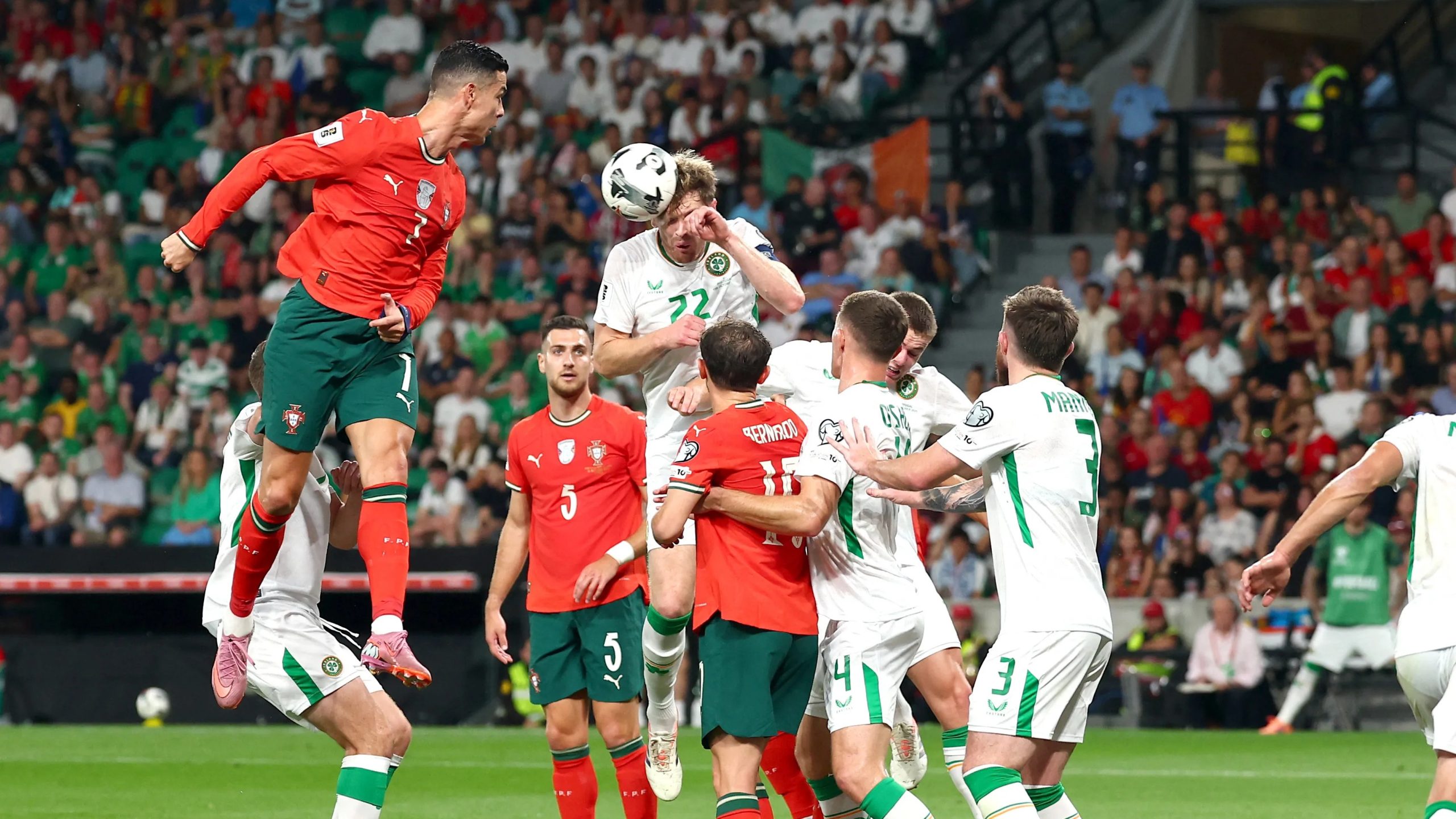 Portugal Edges Ireland 1-0 in World Cup Qualifier